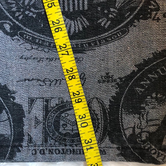 Young Rich and Famous NYC Mens Money Jeans Size 36 - Picture 6 of 6